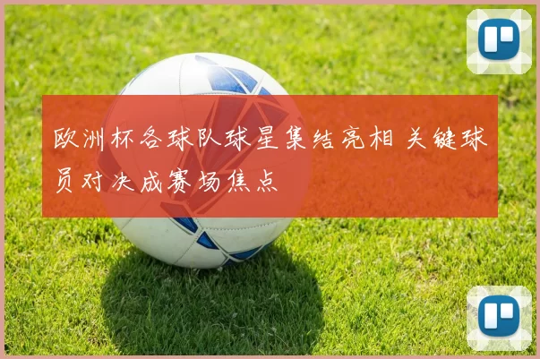 欧洲杯各球队球星集结亮相 关键球员对决成赛场焦点